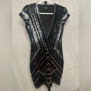 Express Sequin Dress
